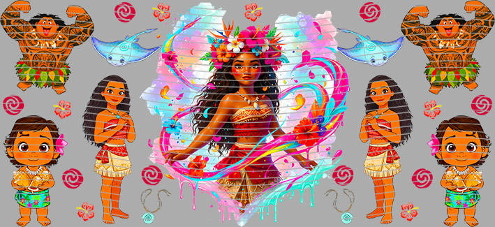 16oz Disney style-D-1482